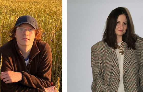 Paulina Kamińska i Hubert Wojniak w agencji Serca