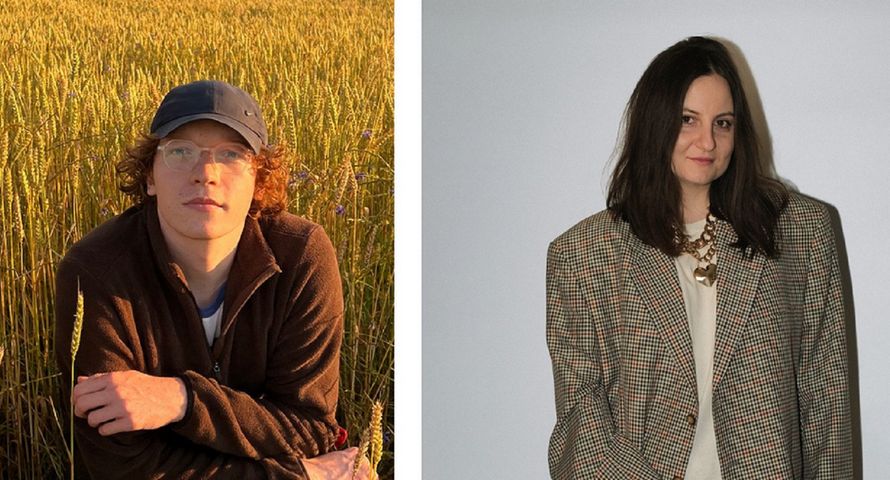 Paulina Kamińska i Hubert Wojniak w agencji Serca