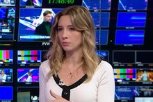 Magdalena Pernet w TVP Info 