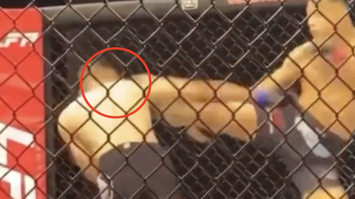 Potworny nokaut na gali LFA 135