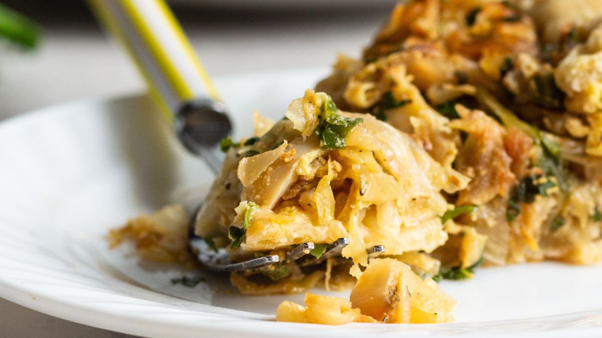 Zapiekanka, która smakuje jak gołąbki. Pycha!