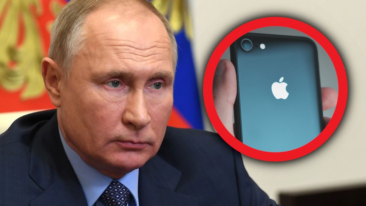 Administracja Putina zakazuje swoim pracownikom korzystania z iPhone'ów