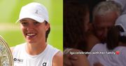 Poruszające chwile na Wimbledonie. Iga Świątek pobiegła do rodziny. Fani: "To się liczy na koniec dnia" (WIDEO)