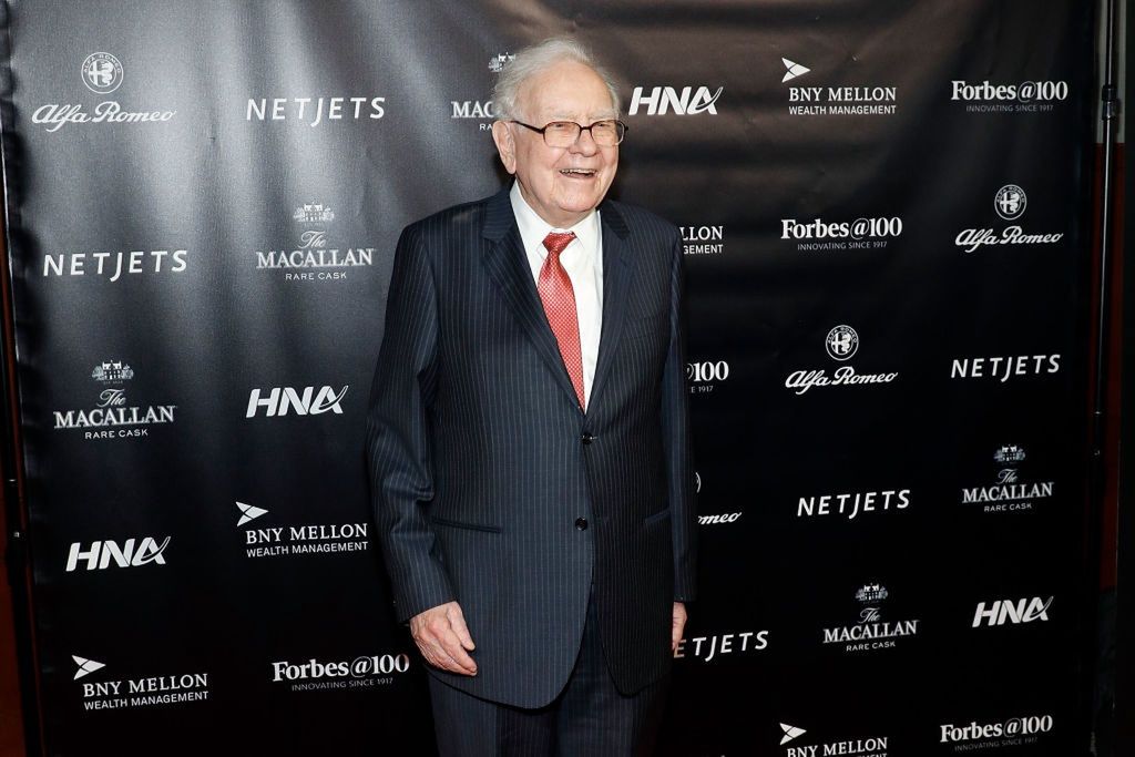 Forbes Media Centennial CelebrationNEW YORK, NY - SEPTEMBER 19:  Warren Buffett attends the Forbes Media Centennial Celebration at Pier 60 on September 19, 2017 in New York City.  (Photo by Taylor Hill/FilmMagic)Taylor Hill