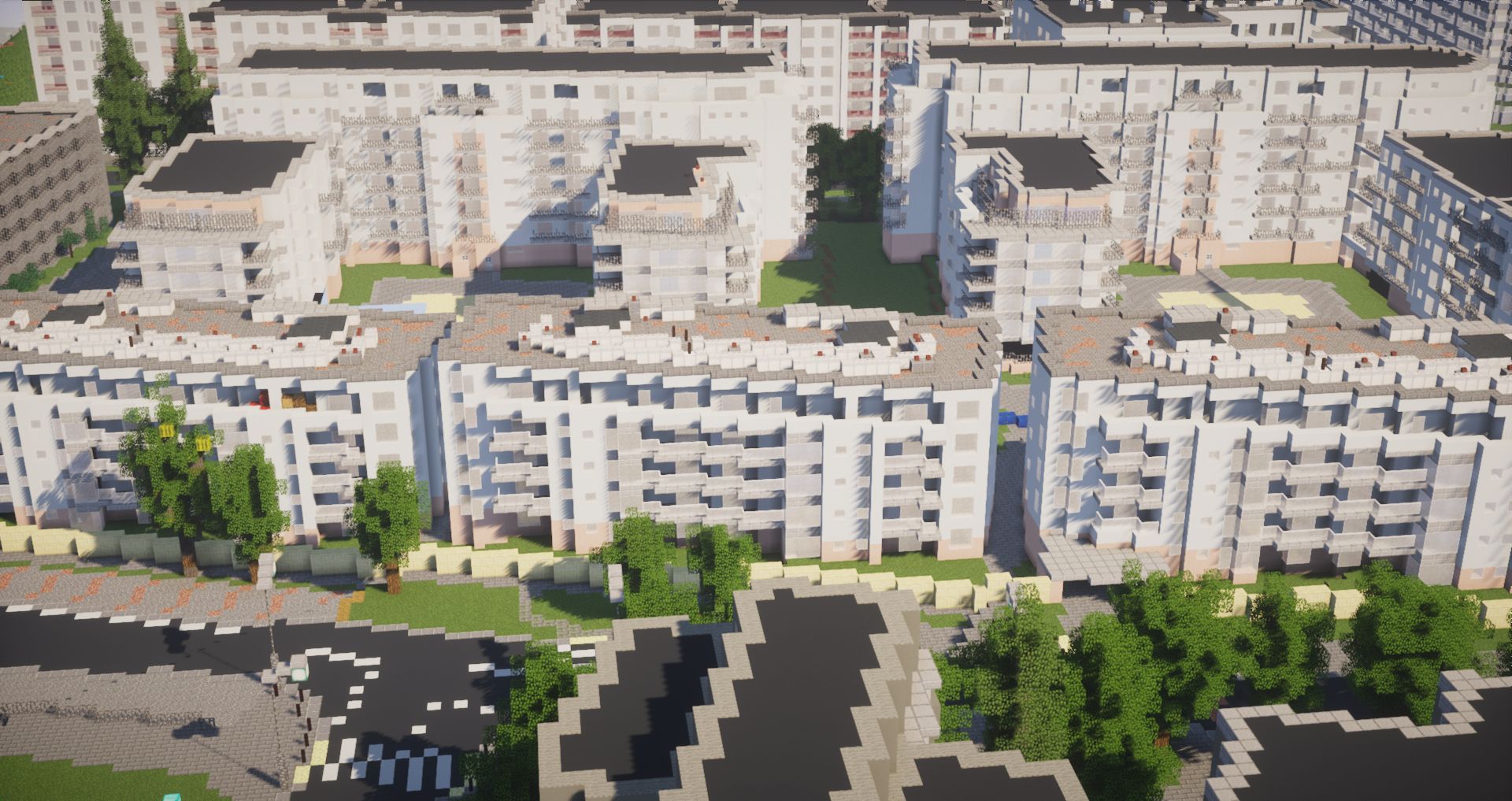 Warszawska Wola w Minecrafcie