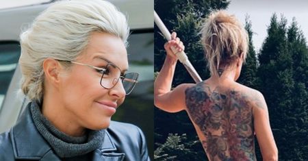 Blanka Lipińska pozuje NAGO nad basenem! "Trzeba jakoś zarobić na remont" (FOTO)