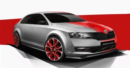 Škoda Rapid Sport Concept - zapraszamy do Wörthersee