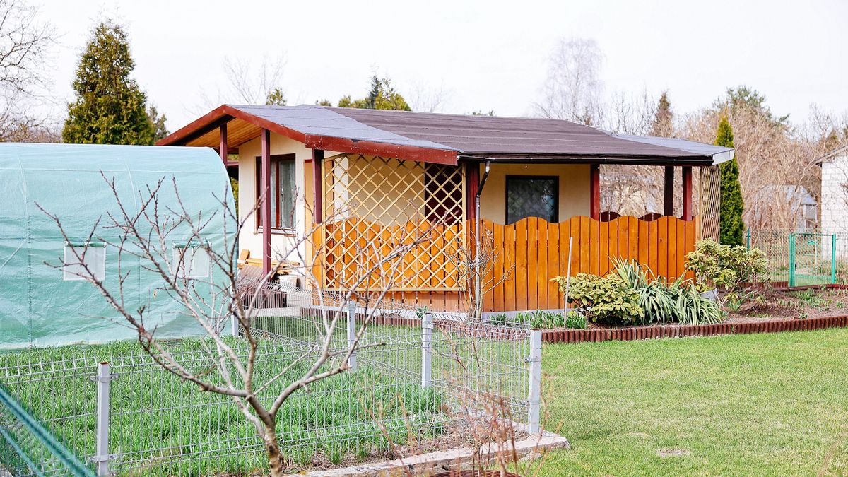 Ogródki działkowe na Paluchu w Warszawie