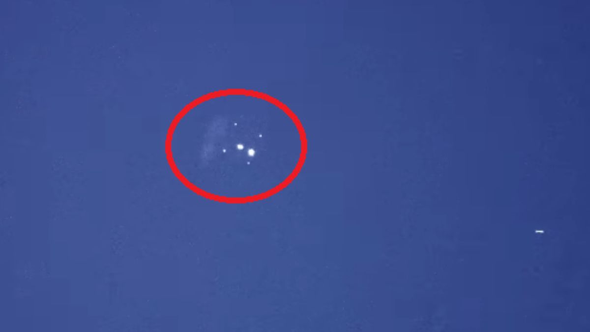 Falcon 9 na polskim niebie