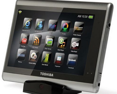 Multimedialny tablet od Toshiby (wideo)