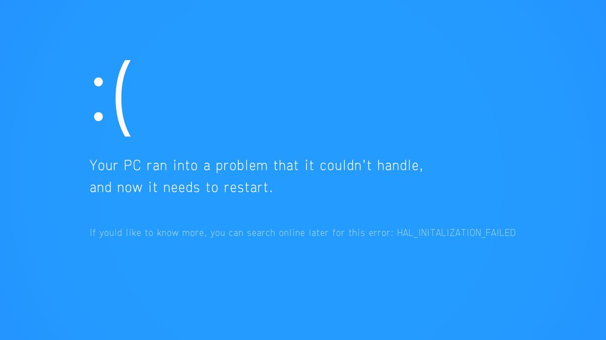 Błąd w Windows 10 - dość zabawny, ale i denerwujący /Fot. Shutterstock