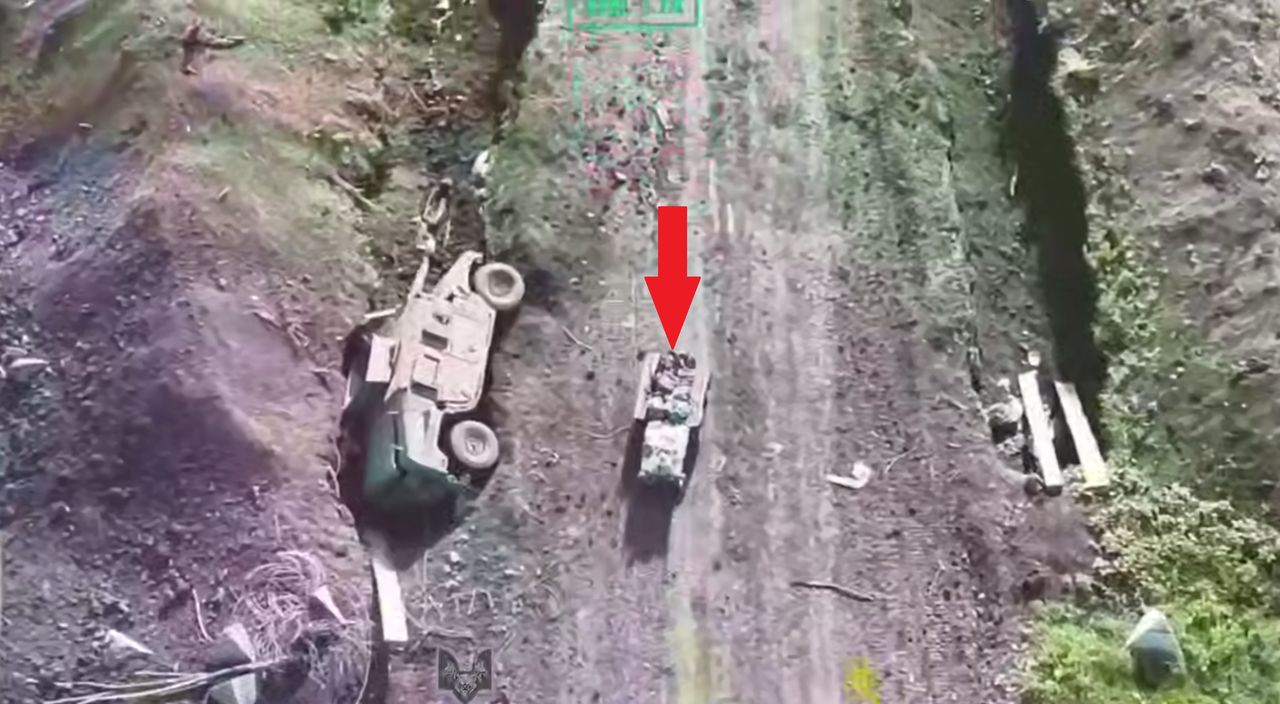 Sceny jak z filmu sci-fi. Stają się rutyną na froncie w Ukrainie