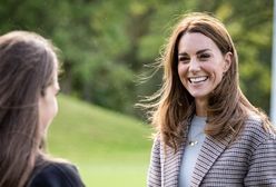 Kate Middleton spotkała się ze studentami. Oberwało się jej za brak maseczki