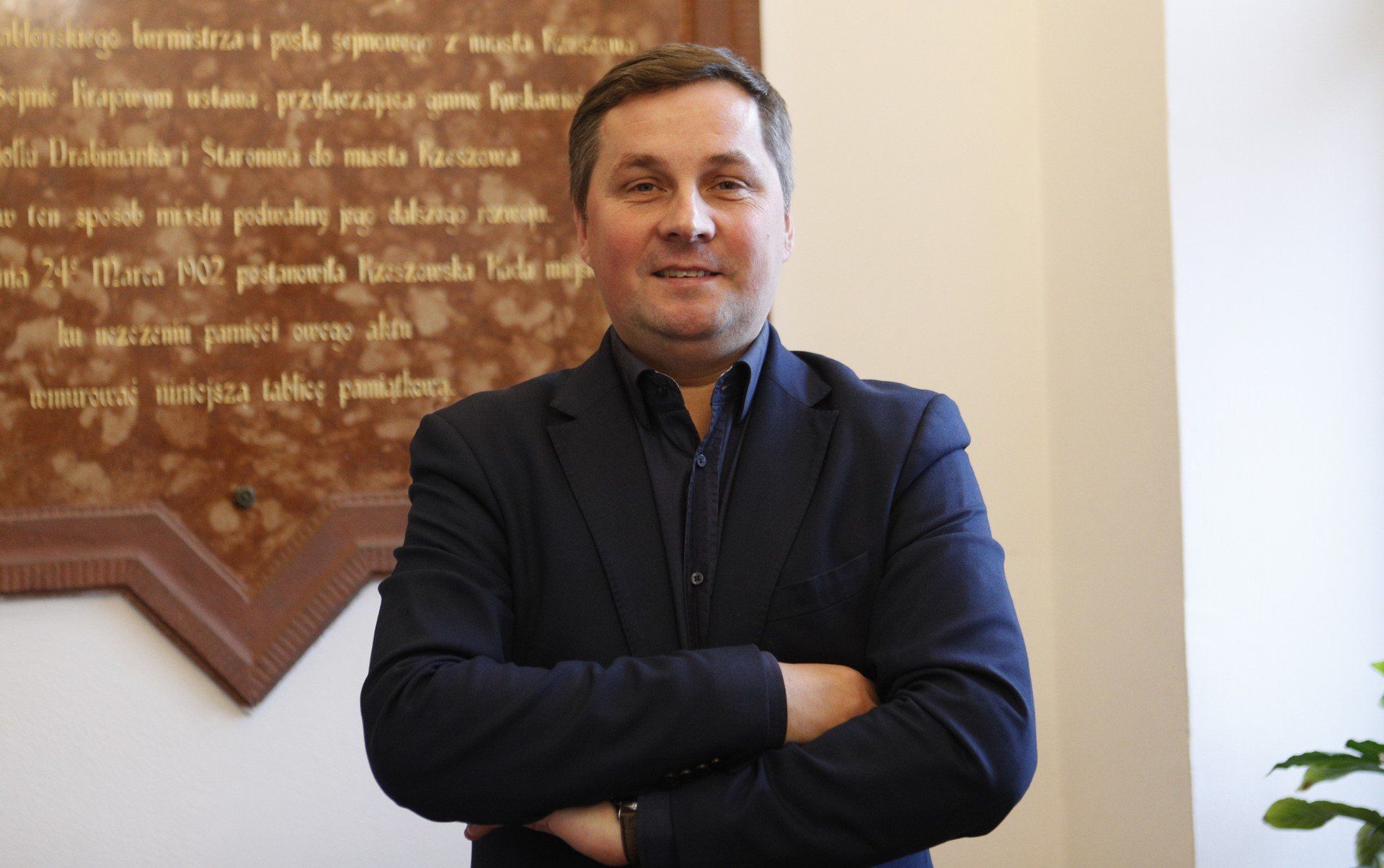 Na zdjęciu radny Robert Walawender