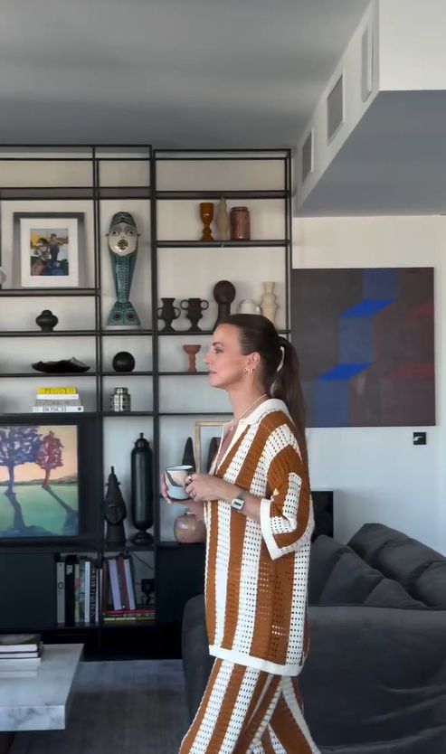 Nowoczesny regał u Kasi Sokołowskiej