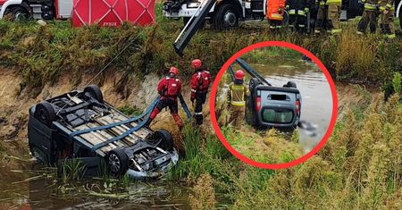 Auto tonęło, w środku dwóch druhów. Nikt nie widział? Głos z prokuratury