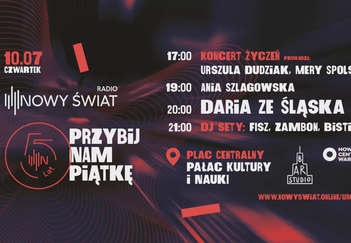 Radio Nowy Świat świętuje 5. urodziny. Znamy szczegóły