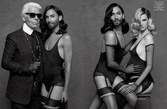 Conchita Wurst na zdjęciach Lagerfelda!
