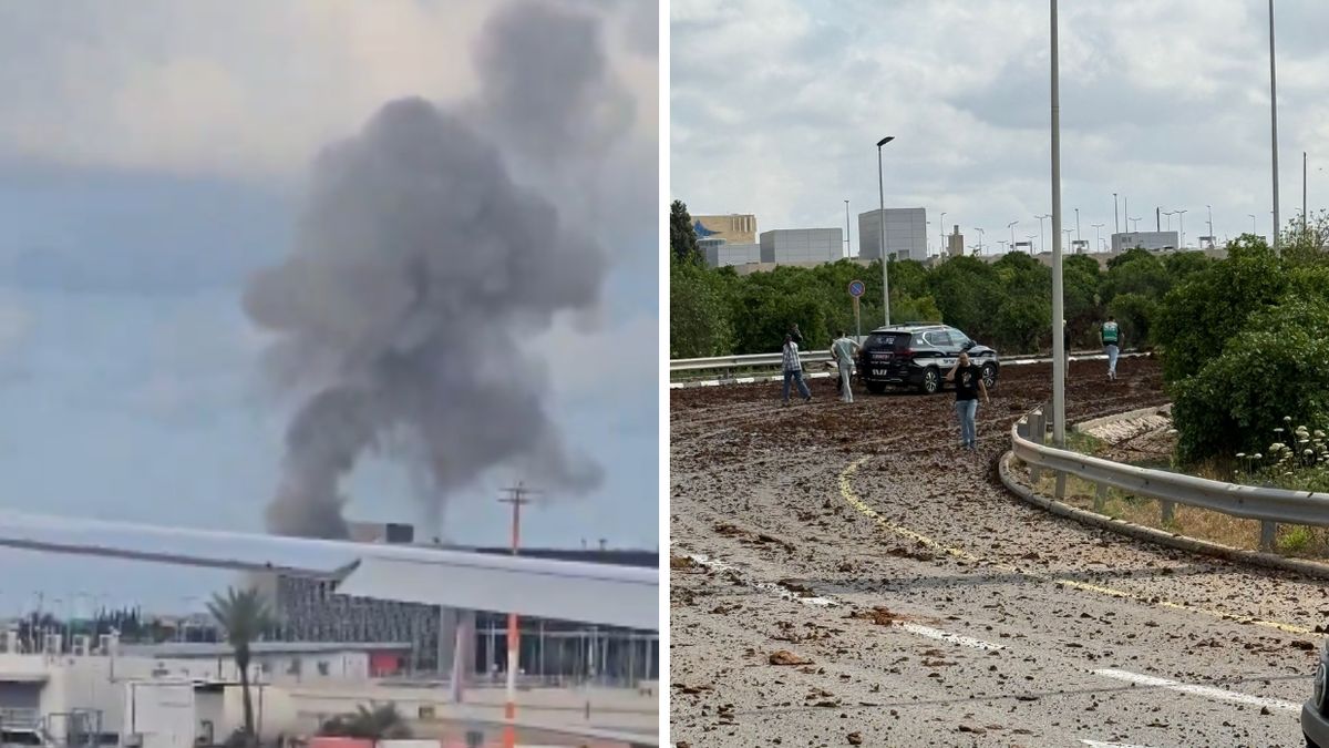 Rakieta Huti uderzyła w okolice lotniska w Izraelu