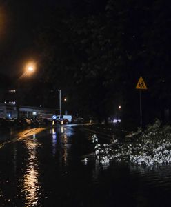 Burza. Ulewne deszcze przeszły nad Polską. Ponad tysiąc zgłoszeń do strażaków