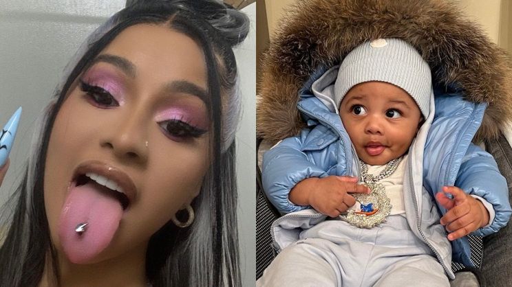 Cardi B i Offset w końcu pokazują synka i zdradzają, że nazywa się...Wave Set Cephus