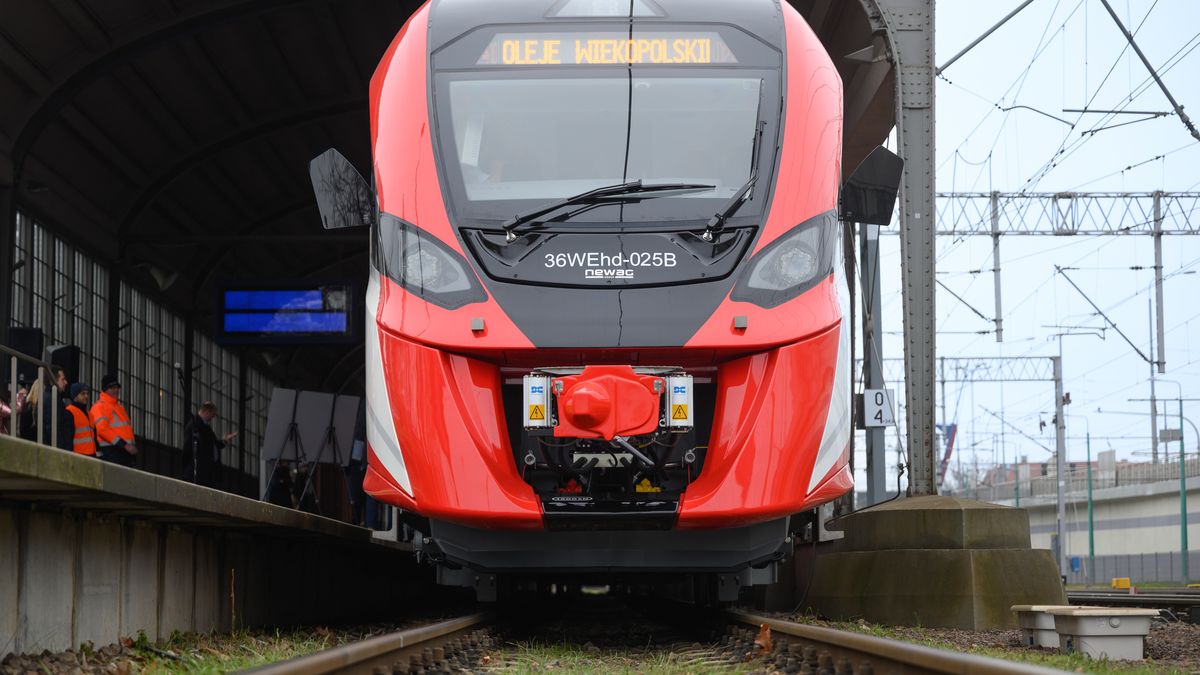 Pociągi Kolei Wielkopolskich od marca zatrzymują się na stacji w Patrzykowie. Zdj. ilustracyjne