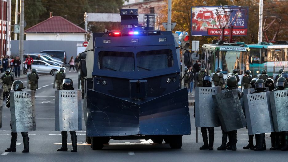 Białoruś. Protesty na ulicach Mińska