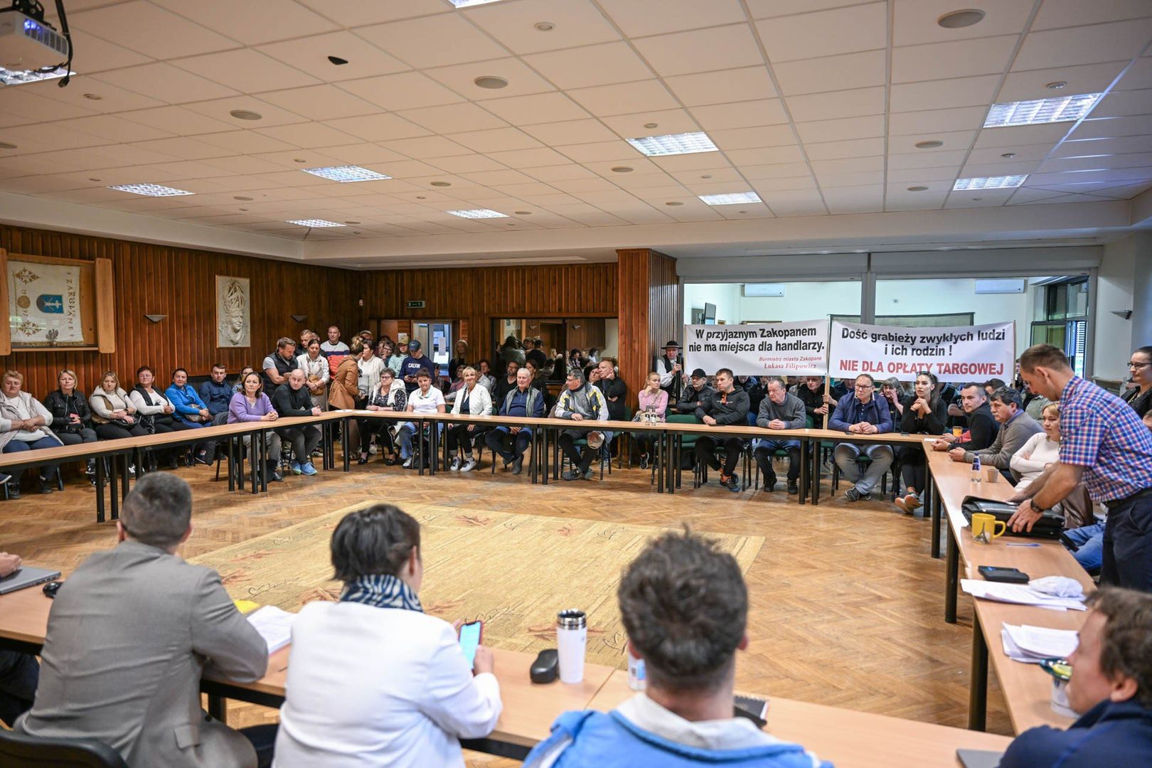 Protest w Zakopanem