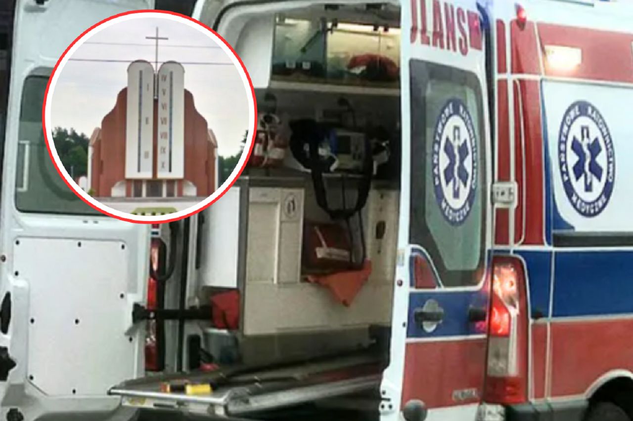 Senior potrącił 6-latka pod kościołem. Nowe informacje od lekarzy