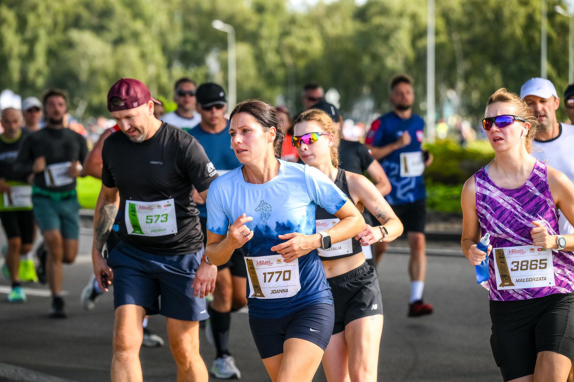 Prawie 3,4 tysiąca osób pojawiło się na 10-km, nowej trasie Biegu Westerplatte 2025 (7.09.2025)