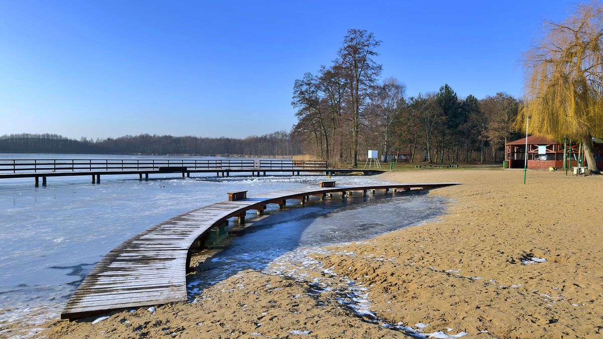 Plaża w Szamocinie
