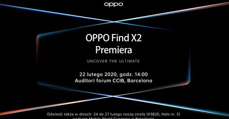 OPPO zaprasza na premierę Find X2 i już teraz obiecuje, że będzie to świetny smartfon