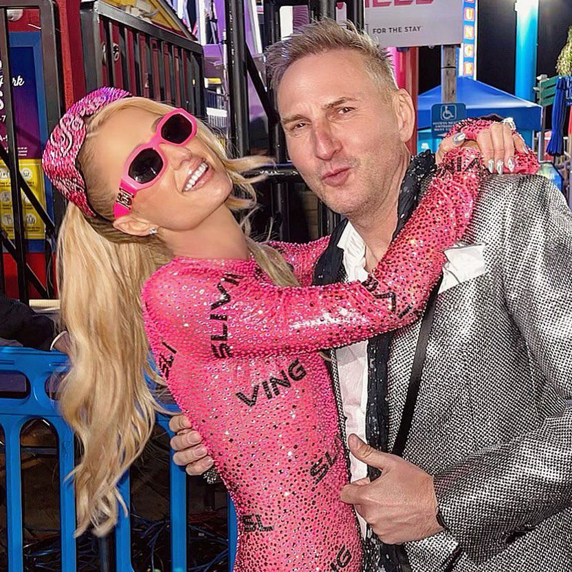 Krzysztof Gojdź i Paris Hilton