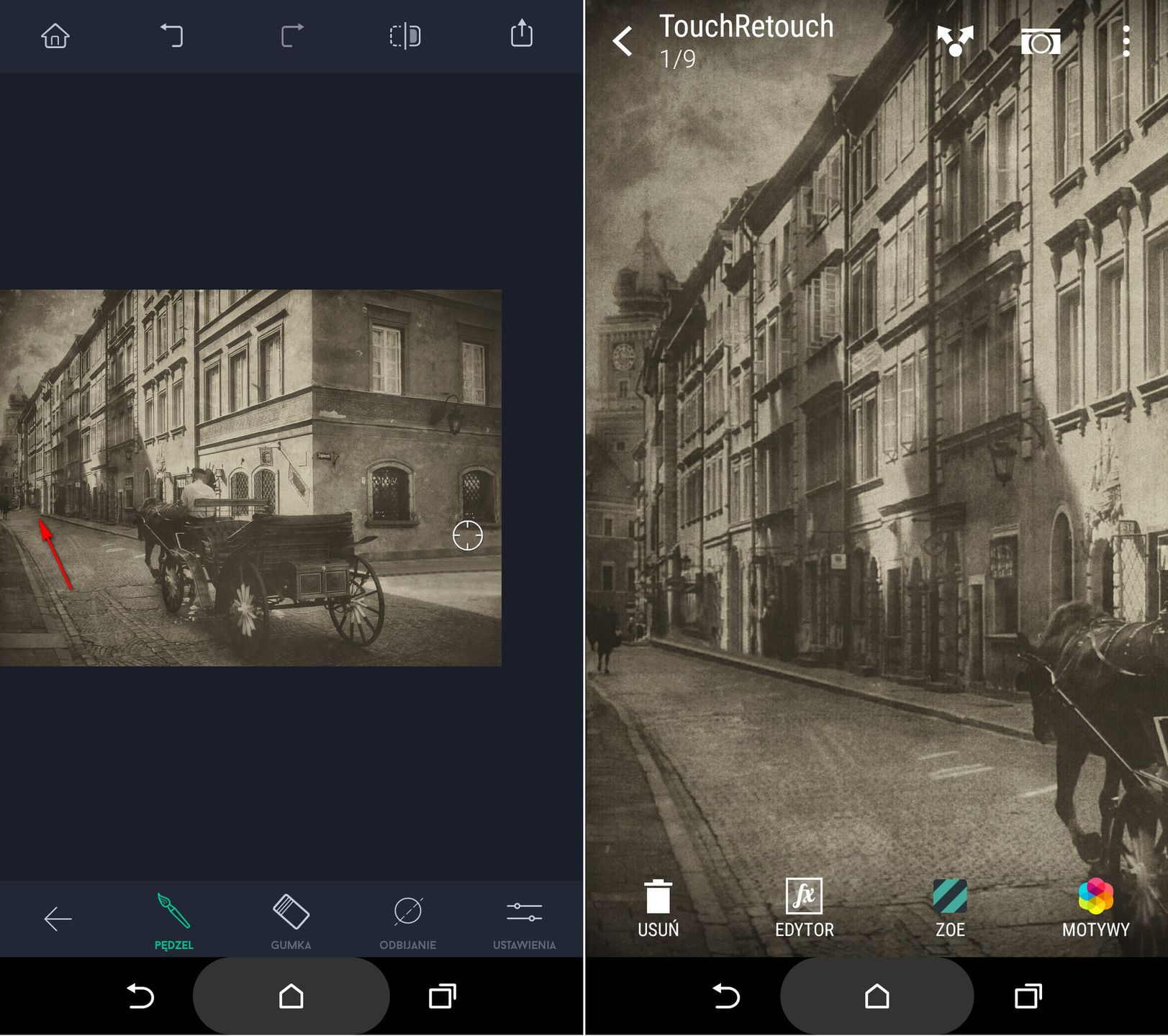 Przepis na mobilną fotoedycję: efekt retro i retusz zdjęć 19