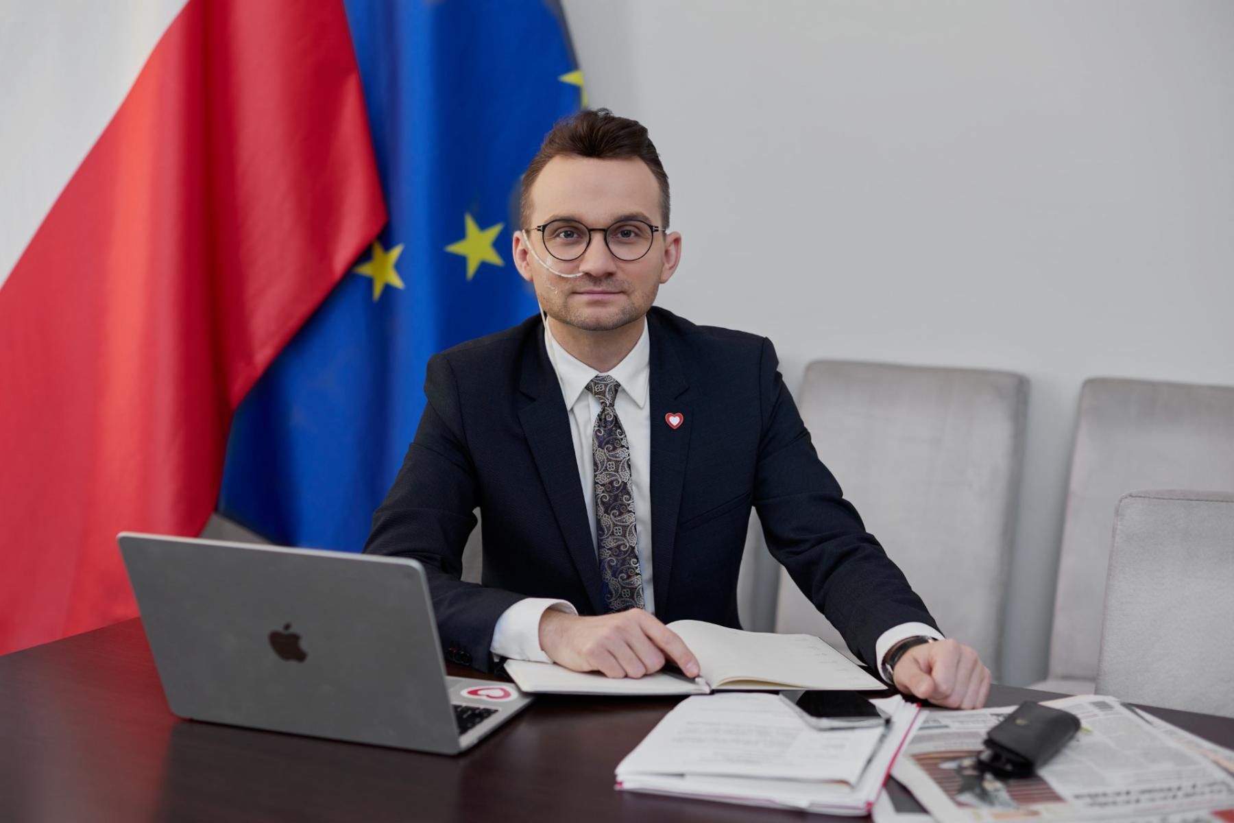 Poseł Adrian Witczak korzysta z sondy od 15 lat