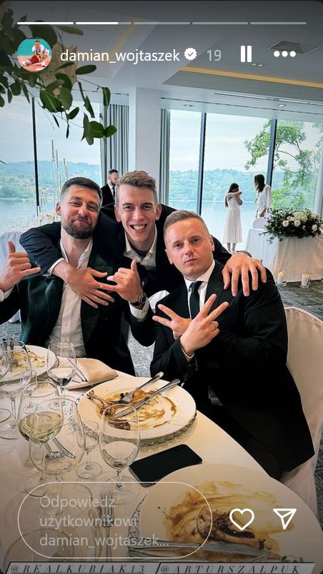 Siatkarze na ślubnym kobiercu! Aleksander Śliwka poślubił Jagodę Gruszczyńską. Na weselu bawiła się REPREZENTACJA (ZDJĘCIA)