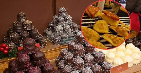 Na tym europejskim jarmarku królują słodkości, ale po polską przekąskę i tak ustawiają się kolejki