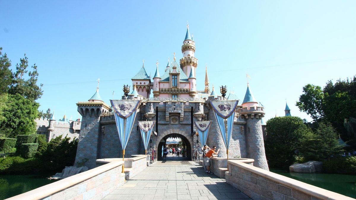 Zamek Śpiącej Królewny, symbol Disneylandu