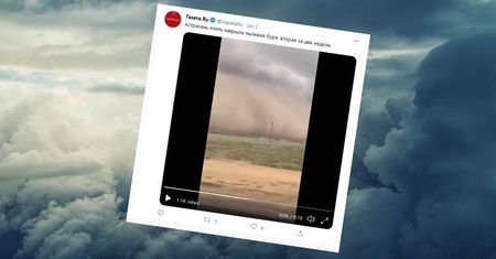 Ogromna burza piaskowa w Rosji. "Imponujący widok" [WIDEO]