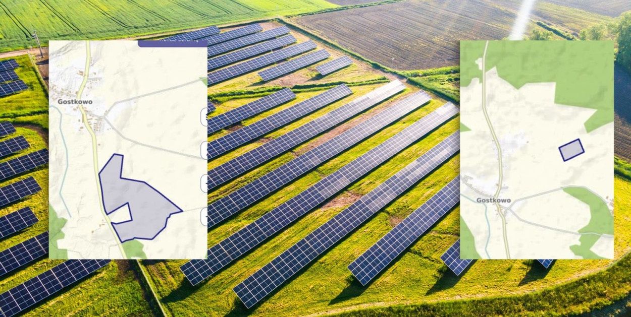 Gostkowo: Powstaną dwie wielkie farmy fotowoltaiczne