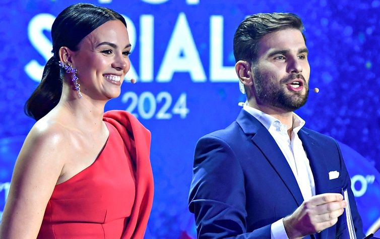 Gala Top Seriale 2024 - Paulina Krupińska i Jakub Jankowski