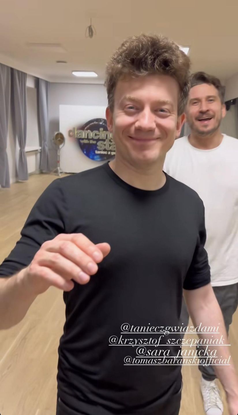 Krzysztof Szczepaniak rozpoczął treningi do "Tańca z Gwiazdami"