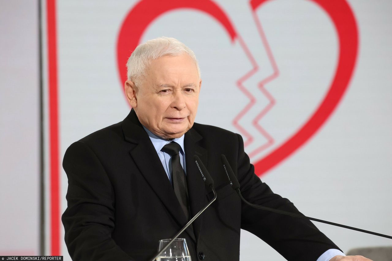 "Sprawa jest bardzo poważna". Kaczyński zabrał głos