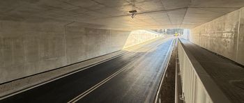 Pierwszy tunel pod zakopianką otwarty. Nowy węzeł w Krzyszkowicach już działa