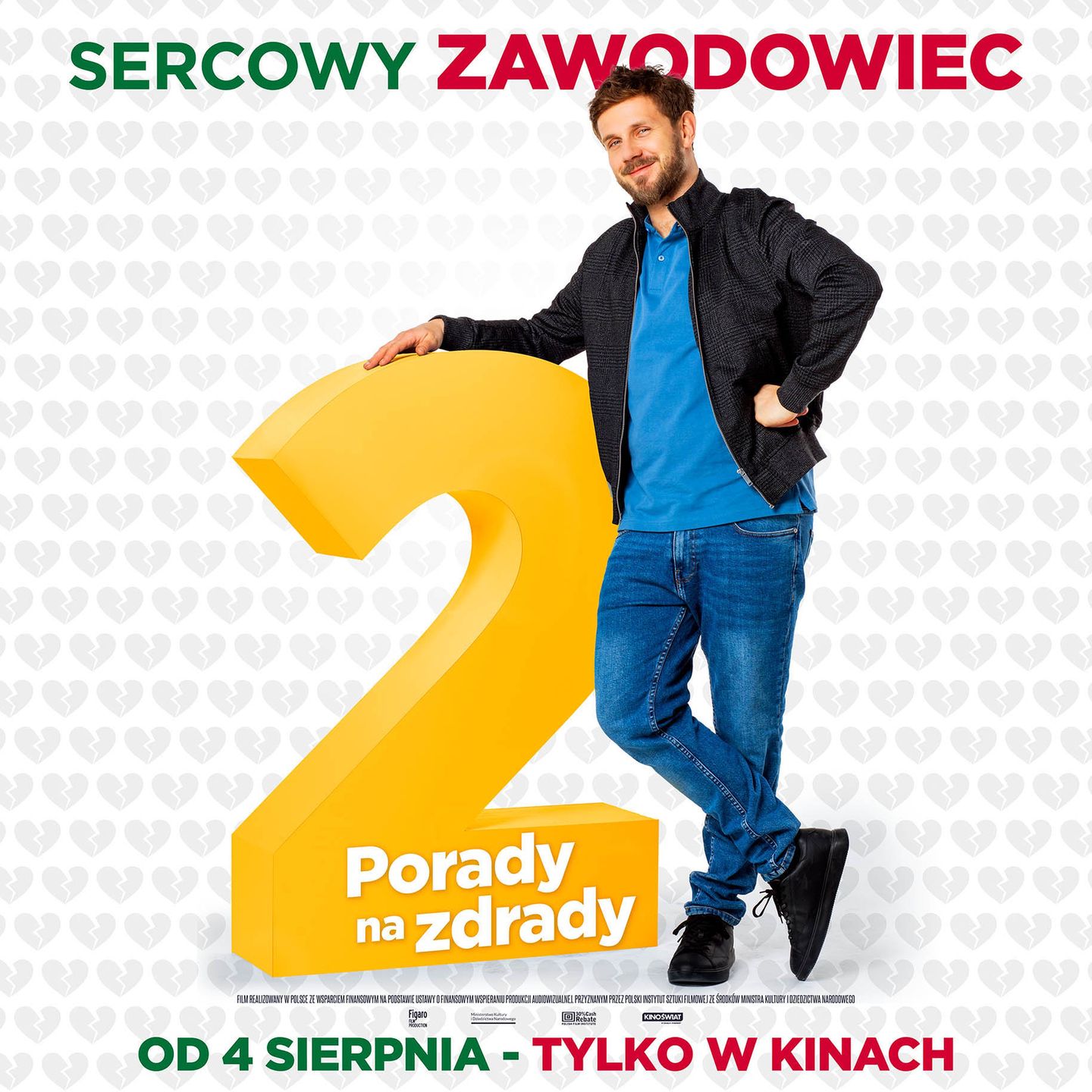 Antek Królikowski promuje "Porady na zdrady 2"