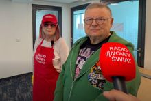 Magda Jethon i Wojciech Mann 