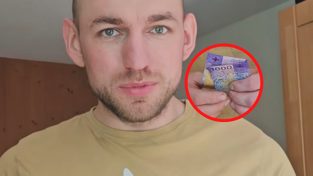 Nieprzyjemna sytuacja w szwajcarskim sklepie.