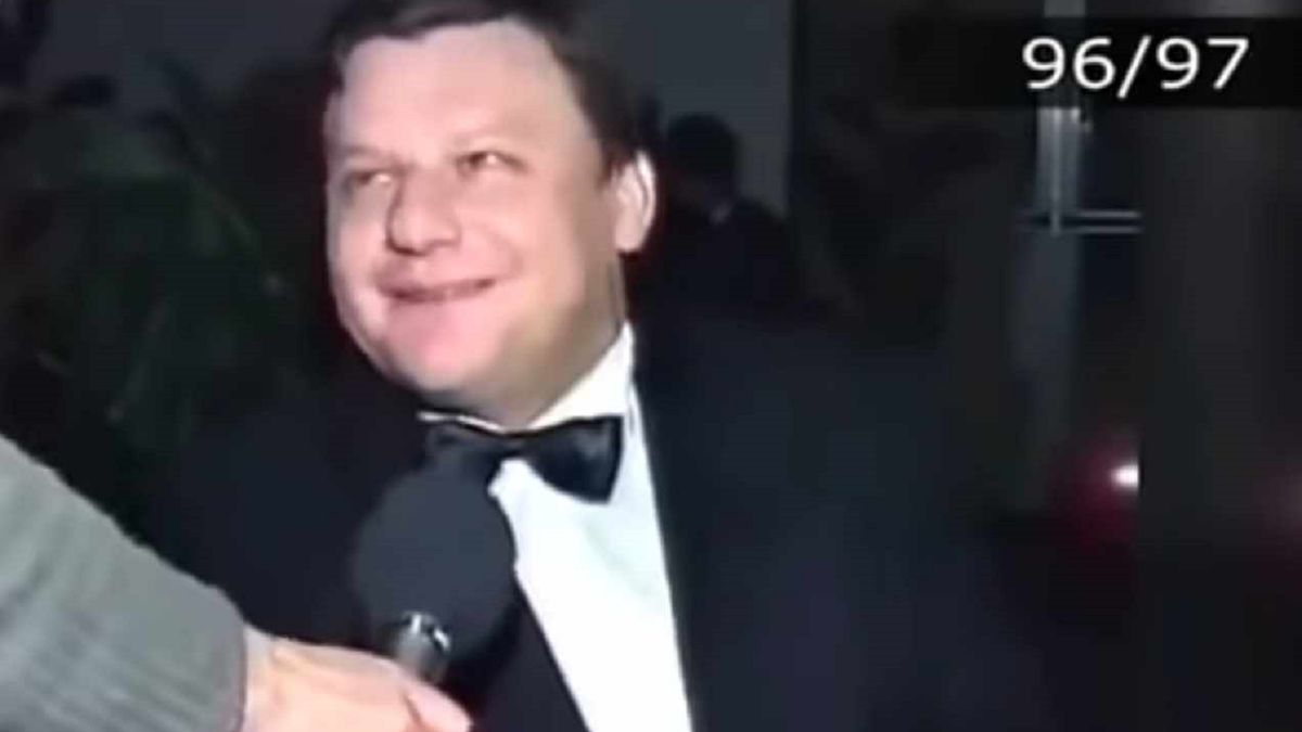 Kultowe wideo z sylwestra w 1996 roku.