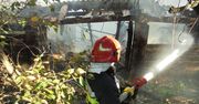 Pożar stodoły w Bodzechowie