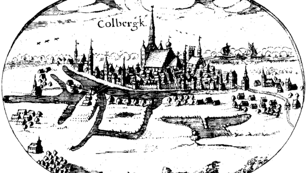 Kołobrzeg. Panorama miasta